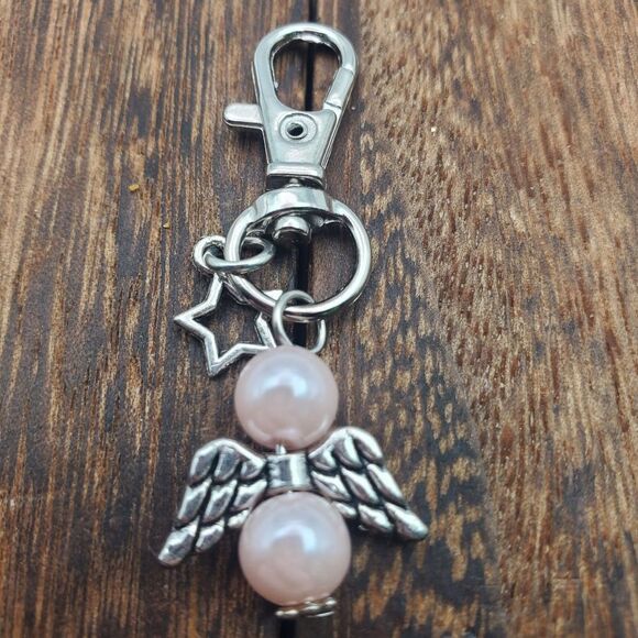 Angels watching over me keychain pendant - Picture 2 of 2